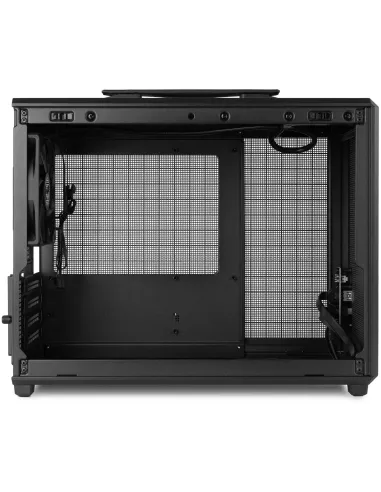 Torre NOX Hummer Refresh Negra Micro-ATX mesh con asa