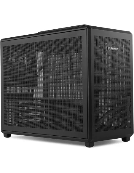 Torre NOX Hummer Refresh Negra Micro-ATX mesh con asa