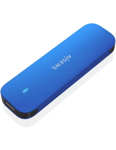 AISENS ASM2-026BLU Caja externa SSD M.2 NVMe USB 3.2 Gen2 Aluminio Sin Tornillos Azul