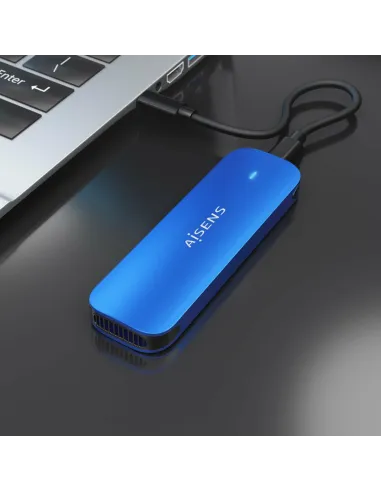 Caja Externa AISENS ASM2-026BLU M.2 NVMe USB-C 10Gbps