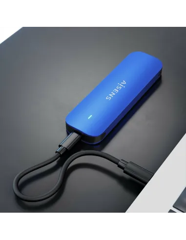 Caja Externa AISENS ASM2-026BLU M.2 NVMe USB-C 10Gbps