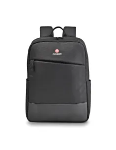 NGS Sacks Venture Black Mochila para ordenador portátil de hasta 15,6” con interior acolchado y Resistente al agua-AAOABT0893