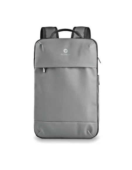 NGS Sacks Horizon Gris Mochila de Viaje Expandible para Ordenador Portátil de hasta 14,1” y 20 L