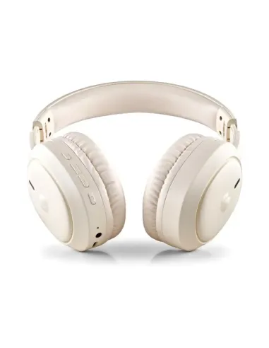 NGS Artica Tempest Beige: auriculares Bluetooth 80 h