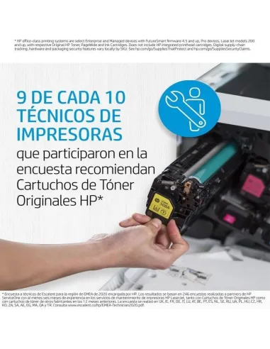 Tóner HP 655A negro (CF450A) para LaserJet Enterprise