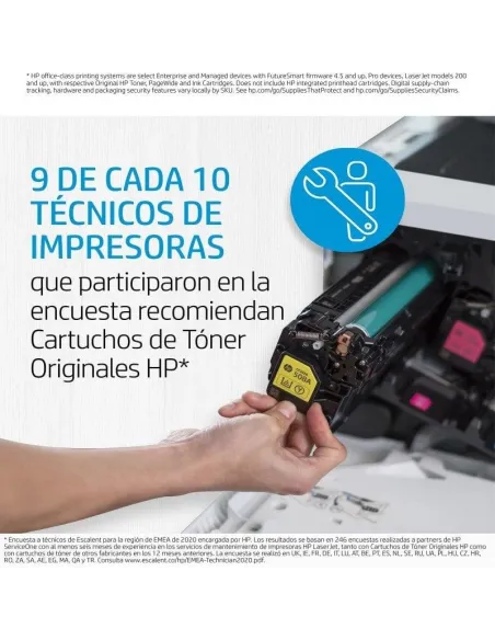 Tóner HP 655A negro (CF450A) para LaserJet Enterprise