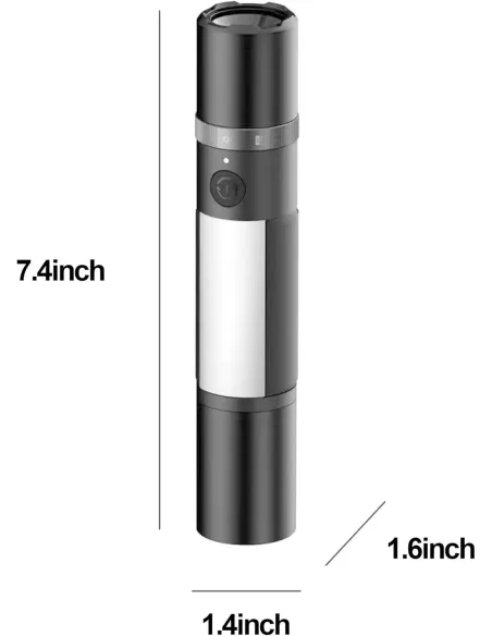 Linterna Xiaomi 1000 lm recargable con base magnética