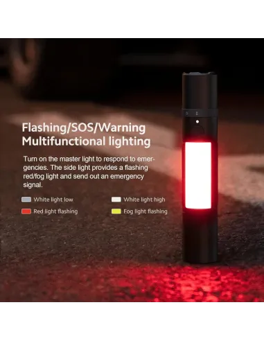Linterna Xiaomi 1000 lm recargable con base magnética
