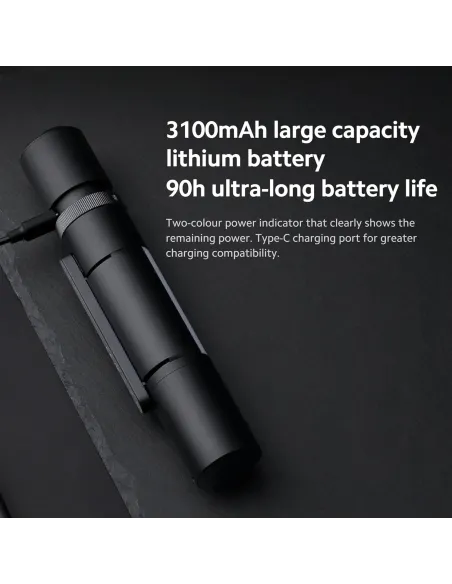 Linterna Xiaomi 1000 lm recargable con base magnética