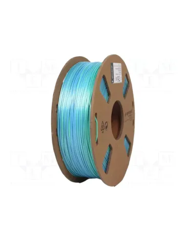 Gembird 3DP-PLA-SK-01-BG Bobina Filamento Azul/Verde 1Kg Impresoras 3D