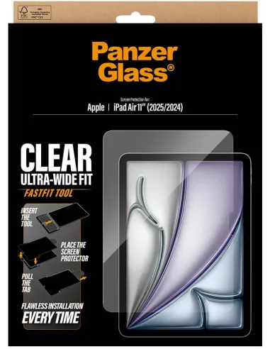 Protector iPad Air 11 PanzerGlass Ultra-Wide Fit 0,45mm