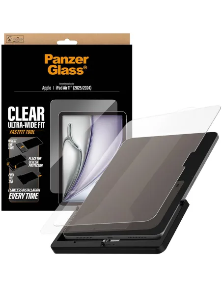 Protector iPad Air 11 PanzerGlass Ultra-Wide Fit 0,45mm