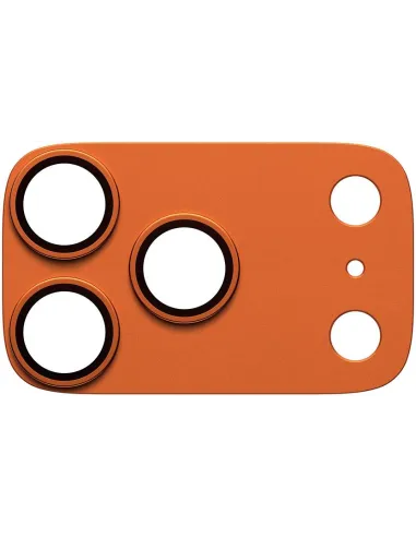 Protector de cámara iPhone 17 Pro PanzerGlass naranja