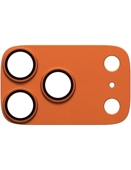 Protector de cámara iPhone 17 Pro PanzerGlass naranja