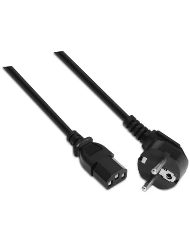 Aisens A132-0170 Cable de Alimentación profesional AWG18 de 10 m negro