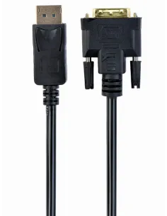 Gembird Cablexpert CC-DPM-DVIM-3M Adaptador DisplayPort (Macho) a DVI (Macho) 3 m-AISCCI0446