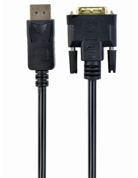 Gembird Cablexpert CC-DPM-DVIM-3M Adaptador DisplayPort (Macho) a DVI (Macho) 3 m