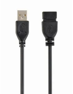 Gembird CCP-USB2-AMAF-15C Cablexpert Cable de Extensión USB-A 2.0 (Macho) a USB-A (Hembra) a 4.6 m-APTAPC0656