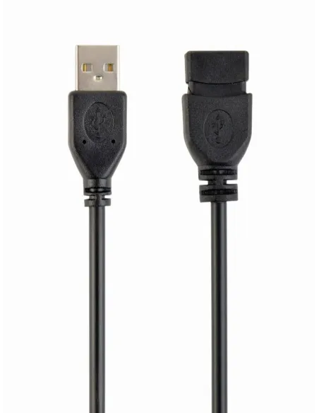 Gembird CCP-USB2-AMAF-15C Cablexpert Cable de Extensión USB-A 2.0 (Macho) a USB-A (Hembra) a 4.6 m