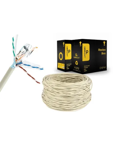Gembird FPC-6004-SO: cable Cat 6 FTP 305 m