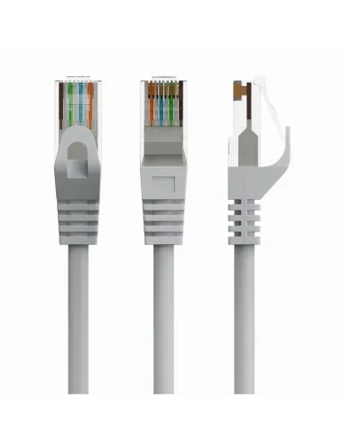 Gembird PP6U-5M Cable de Red Cat 6 UTP 5 M gris