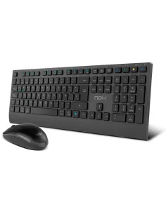 NOX Lite Duo Combo Inalámbrico Español con Ratón y USB-C-FTRCTR0268