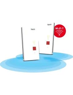 FRITZ! Mesh Set 2700 2x Pack Repetidor Wi-Fi 7 Doble Banda hasta 6.500 Mbps-NSWPAC0697