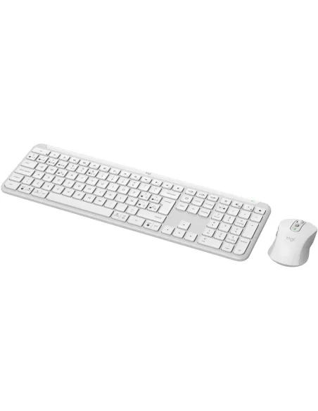 Logitech Signature Slim Combo MK950 Blanco Teclado + Ratón Inalámbrico