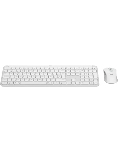 Logitech Signature Slim Combo MK950 Blanco Teclado + Ratón Inalámbrico