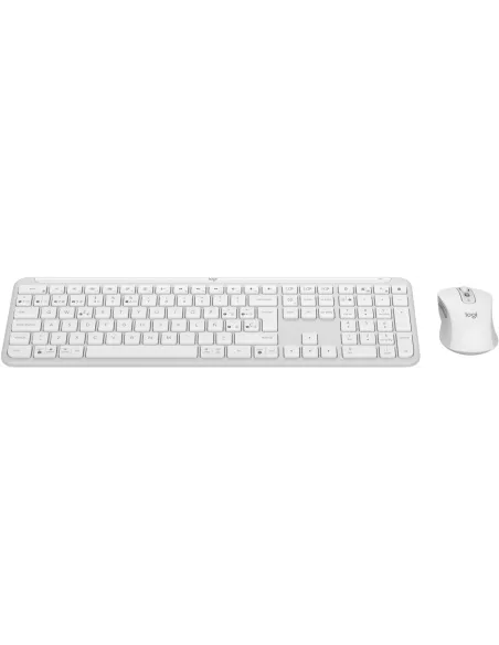 Logitech Signature Slim Combo MK950 Blanco Teclado + Ratón Inalámbrico
