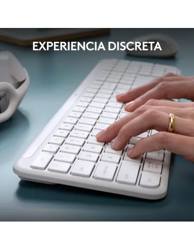 Kit Logitech Signature Slim Combo MK950 blanco
