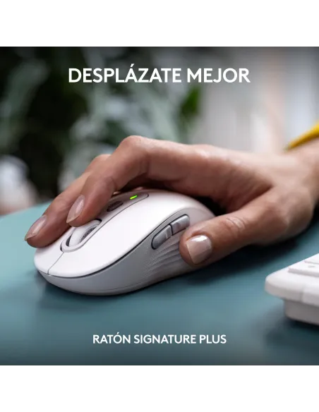 Kit Logitech Signature Slim Combo MK950 blanco