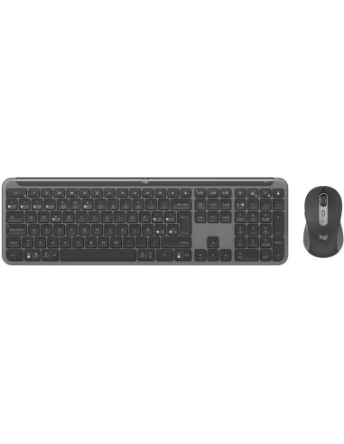 Logitech Signature Slim Combo MK950 Negro Teclado + Ratón Inalámbrico