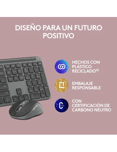 Kit Logitech Signature Slim Combo MK950 negro