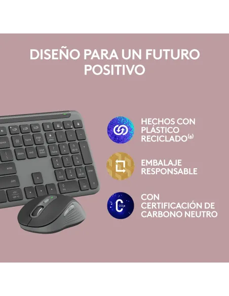 Kit Logitech Signature Slim Combo MK950 negro