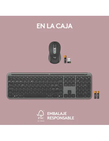 Kit Logitech Signature Slim Combo MK950 negro
