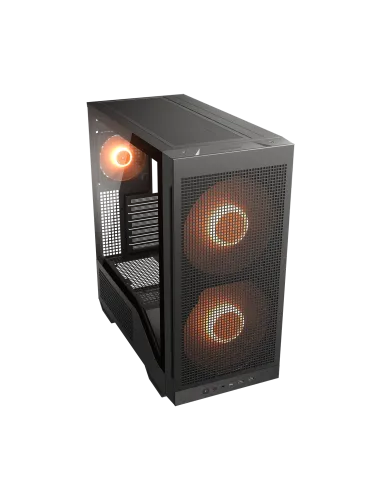 Cougar MX600 Max RGB Black: Semitorre ATX 2x200 mm USB-C 20G