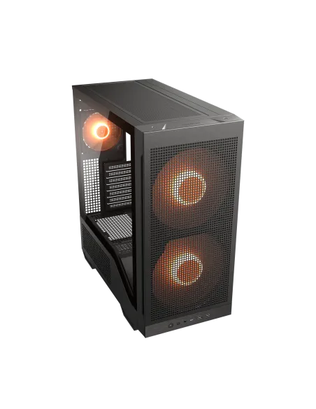 Cougar MX600 Max RGB Black: Semitorre ATX 2x200 mm USB-C 20G