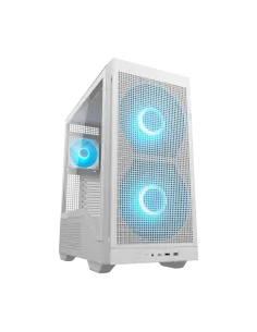 Cougar MX600 Max RGB White Semitorre ATX con 2 Ventiladores Frontales de 200 mm ARGB PWM-ICACSM0917