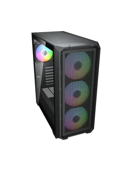 COUGAR MX600 Air Black: Torres E-ATX airflow ARGB GPU 400 mm