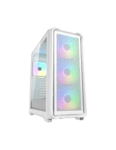 Cougar MX600 Air White Torre Mid-Tower E-ATX con 4 Ventiladores aRGB Instalados-ICACSM0919