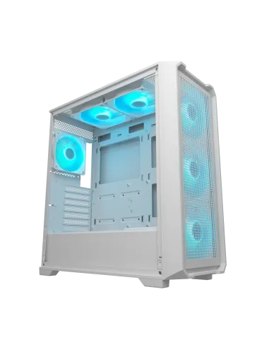 COUGAR MX600 Air Pro White: E-ATX 6 ventiladores ARGB