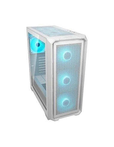 COUGAR MX600 Air Pro White: E-ATX 6 ventiladores ARGB