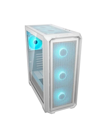 COUGAR MX600 Air Pro White: E-ATX 6 ventiladores ARGB