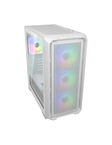COUGAR MX600 Mini V2 White Micro-ATX ARGB y GPU hasta 360 mm