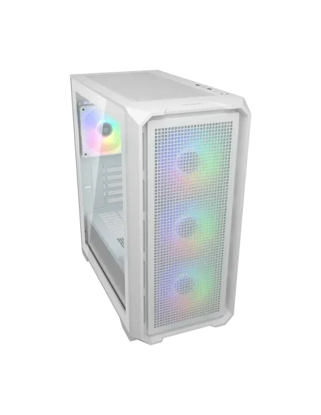 COUGAR MX600 Mini V2 White Micro-ATX ARGB y GPU hasta 360 mm