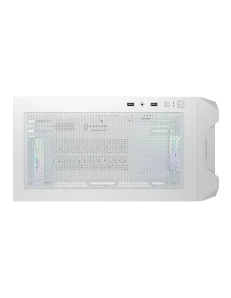 COUGAR MX600 Mini V2 White Micro-ATX ARGB y GPU hasta 360 mm