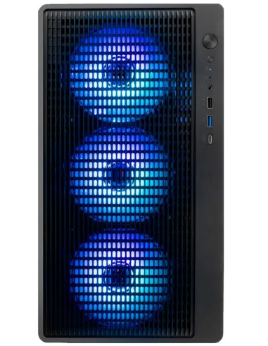 Torre CoolBox GM350 Darkface microATX con USB-C