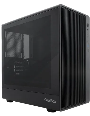 Torre CoolBox GM350 Darkface microATX con USB-C