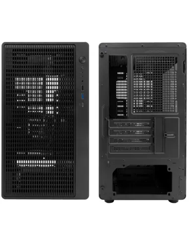Torre CoolBox GM350 Darkface microATX con USB-C